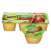 Mott's No Sugar Added Cinnamon Applesauce️
