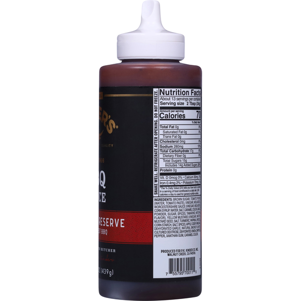 Kinder's Founder's Reserve BBQ Sauce