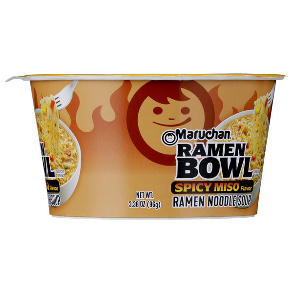 Maruchan Ramen Noodle Soup, Spicy Miso, 3.4 oz