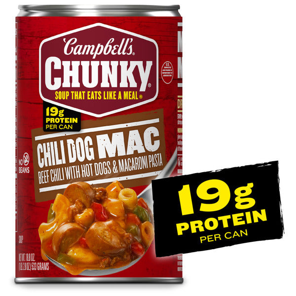 Campbell's Chili Dog Mac Soup