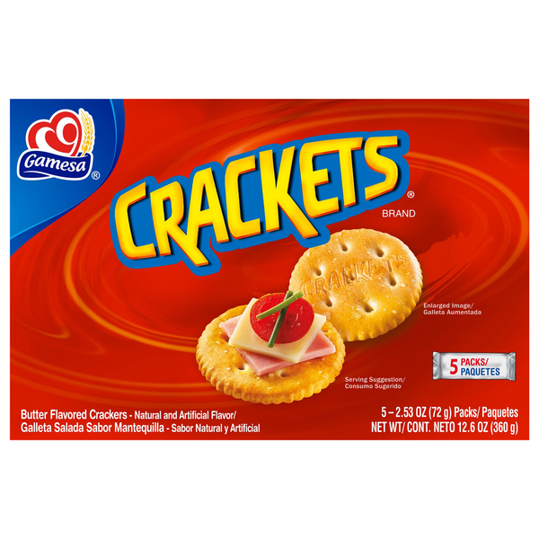 Gamesa Butter Flavored Crackers