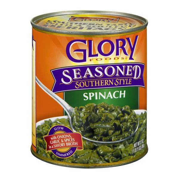 Glory Foods Seasoned Southern Style Spinach