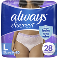 Always Discreet Incontinence Underwear, Maximum