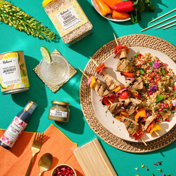 Roland Foods TriColor Israeli Couscous