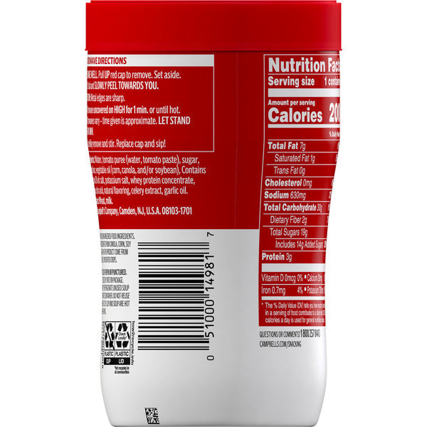 Campbell's Soup on the Go Creamy Tomato Soup