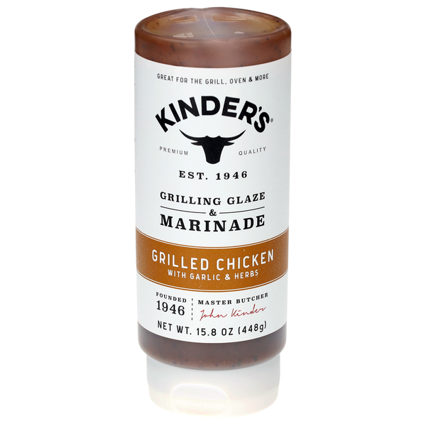 Kinder's Grilled Chicken Grilling Glaze & Marinade