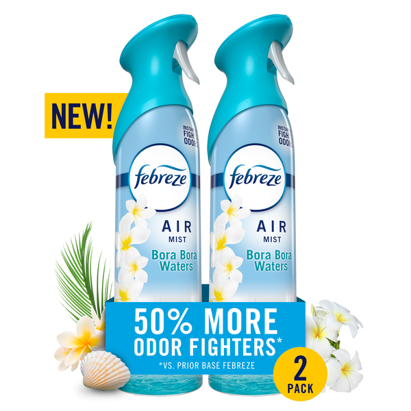 Febreze Air Mist Air Freshener Spray, Bora Bora Waters