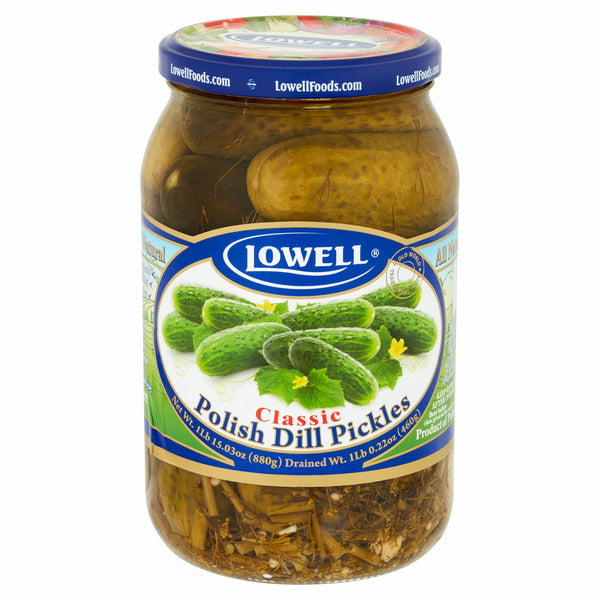 Lowell Foods Classic Polish Dill Pickles