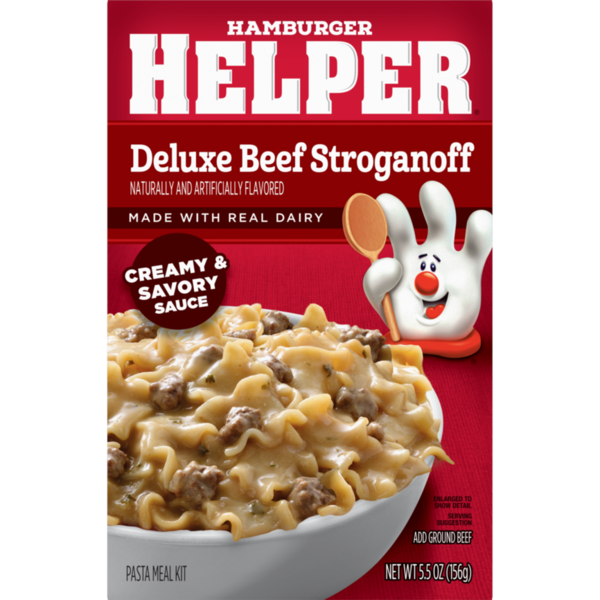 Hamburger Helper Deluxe Beef Stroganoff