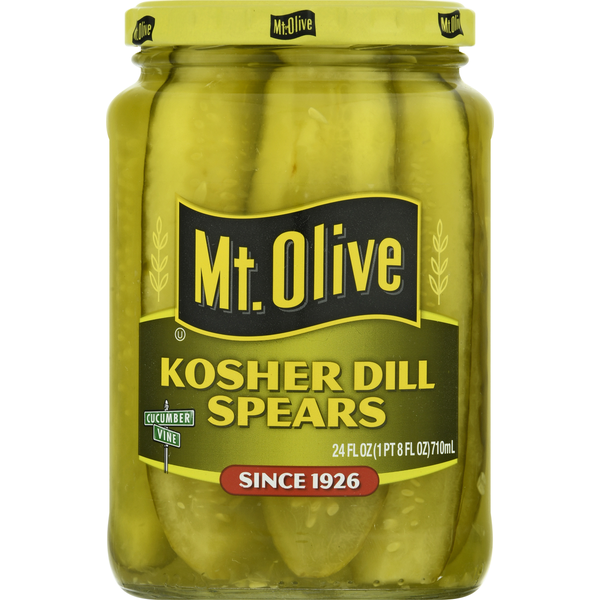 Mt. Olive Kosher Dill Pickle Spears
