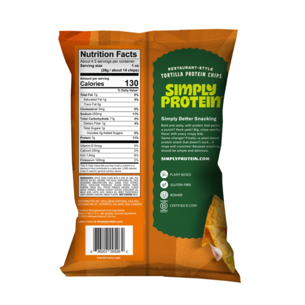 SimplyProtein Fiesta Taco Tortilla Chips