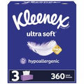 Kleenex Ultra Soft Facial Tissues Flat Boxes 3 Ply️