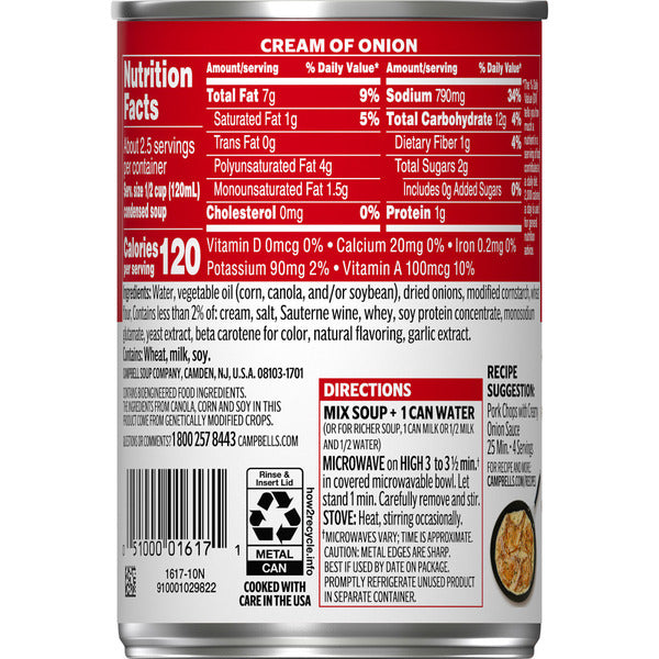 Campbell's Cream of Onion Soup