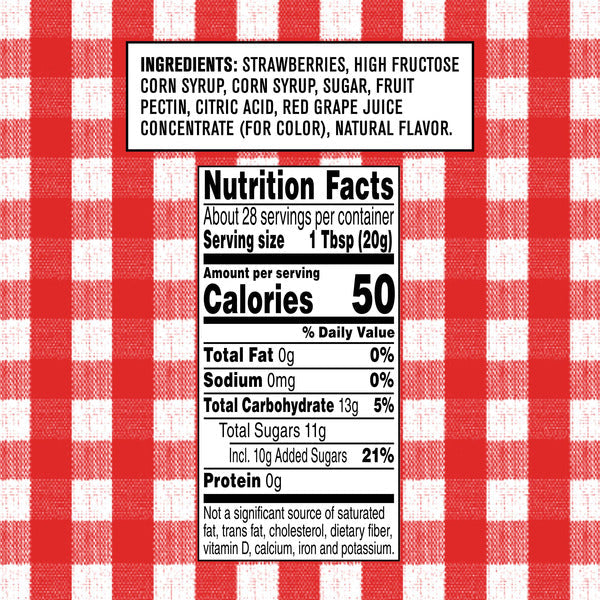 Smucker's Squeeze Strawberry Fruit Spread, 20 Ounces
