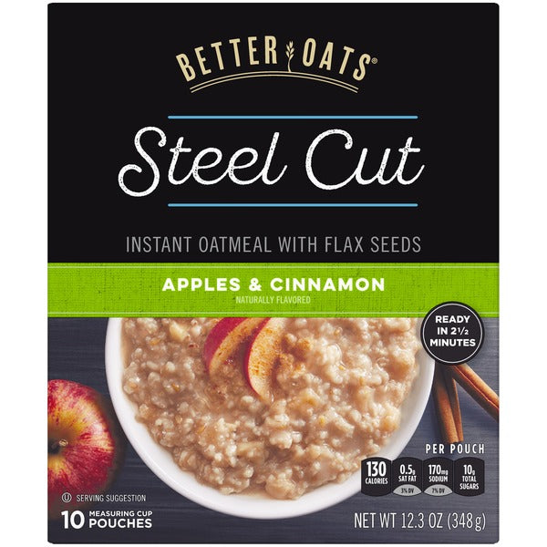 Better Oats Steel Cut Apples & Cinnamon