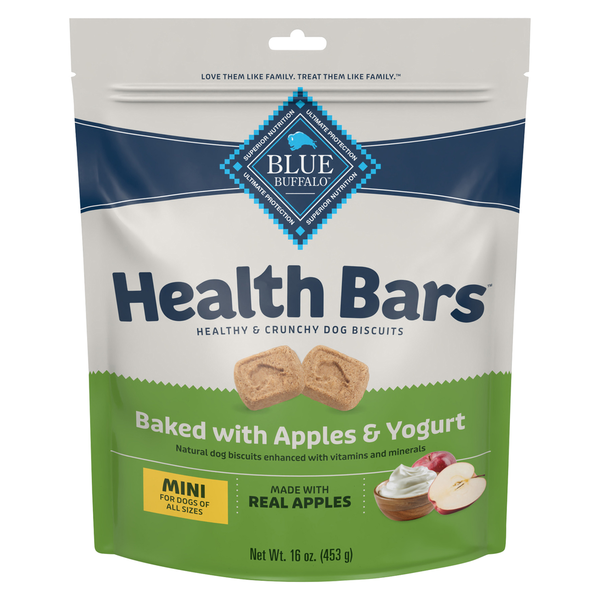 Blue Buffalo Baked with Apples & Yogurt Mini Dog Biscuits