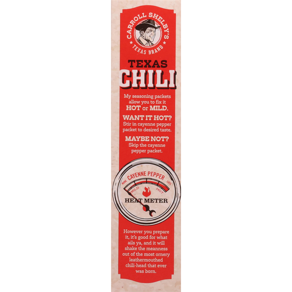 Carroll Shelby's Original Texas Brand Chili Kit