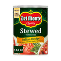 Del Monte Italian Recipe Stewed Tomatoes with the Flavors of Basil, Garlic & Oregano