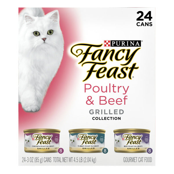 Purina Fancy Feast Poultry & Beef Grilled Collection