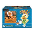Kauai Coffee K-Cup Pods Ground Coconut Caramel Crunch Coffee