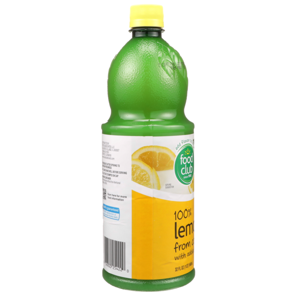Food Club 100% Lemon Juice From Concentrate