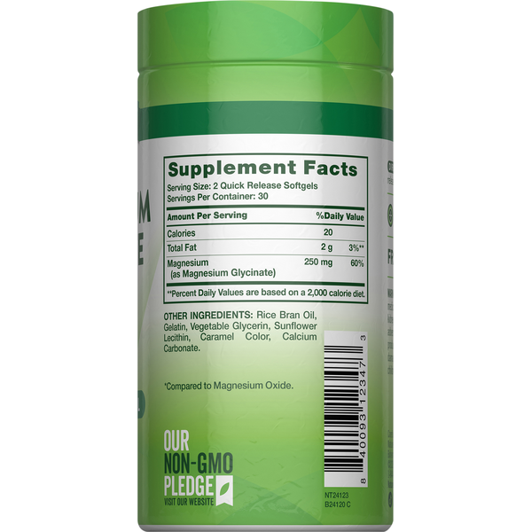 Nature's Truth High Absorption Magnesium Glycinate Softgels