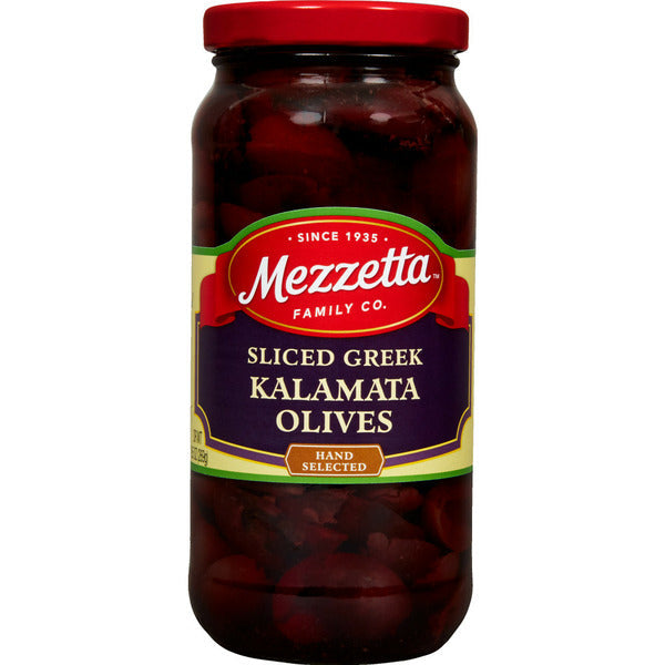 Mezzetta Sliced Greek Kalamata Olives