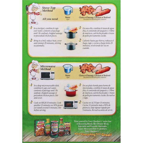Tony Chachere's Creole Gumbo Dinner Mix