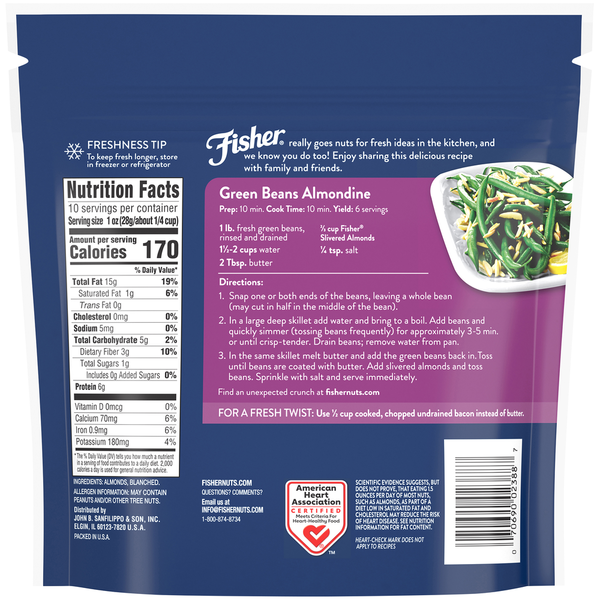 Fisher Slivered Almonds
