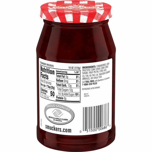 Smucker's Preserves, Strawberry