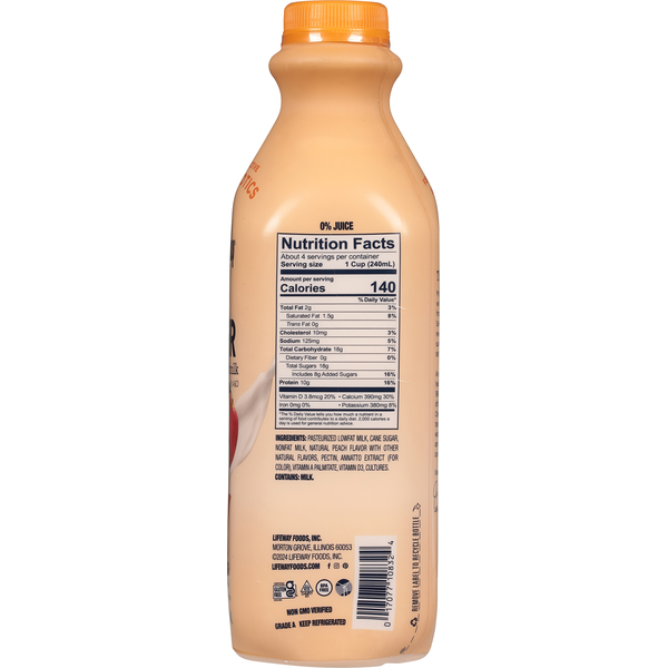 Lifeway Kefir, Peach