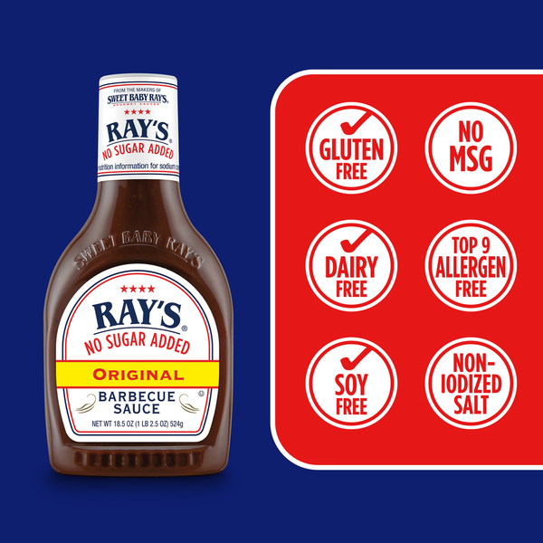 Ray's No Sugar Added Barbecue Sauce, Original