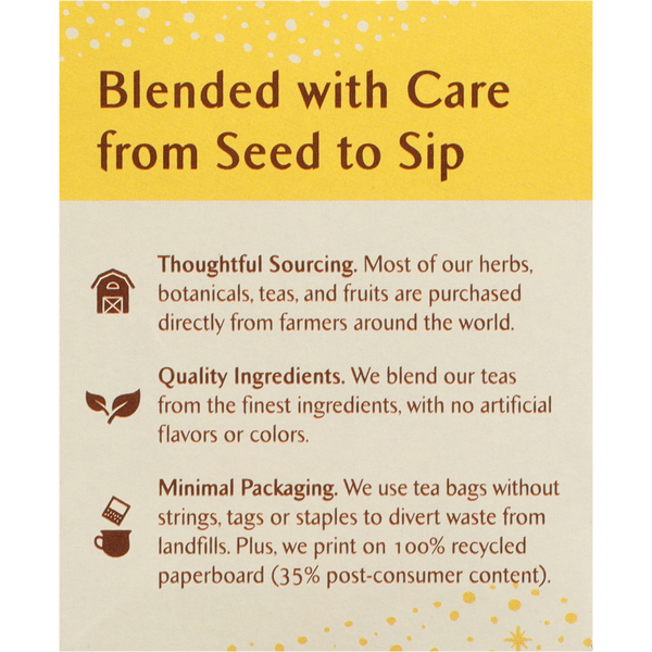 Celestial Seasonings Lemon Zinger Caffeine Free Herbal Tea