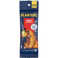 Planters HEAT Peanuts Tube, 1.75 OZ️