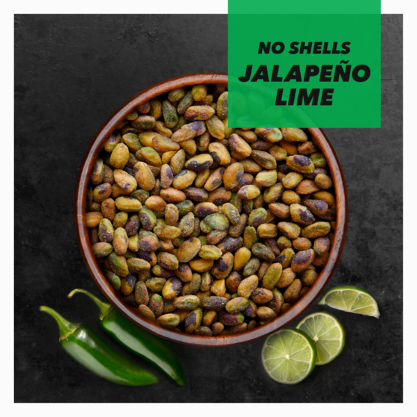 Wonderful No Shells Jalapeno Lime Pistachios
