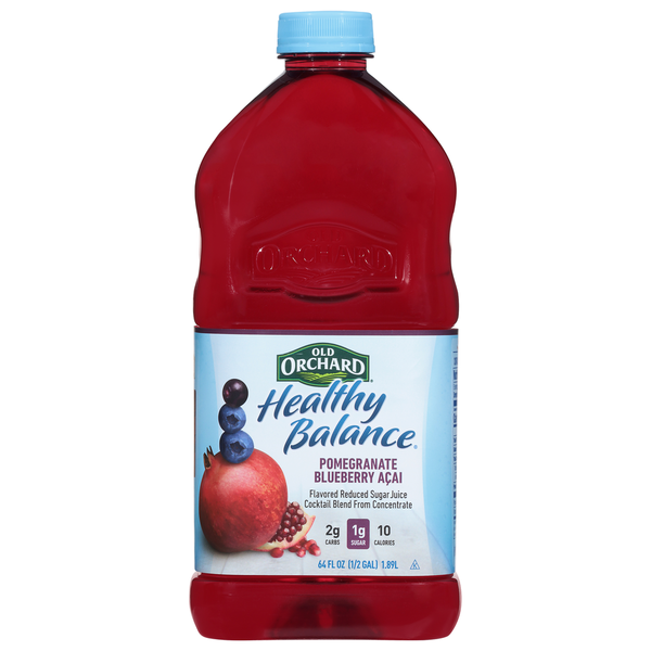 Old Orchard Diet Pomegranate Blueberry Açai Juice Cocktail
