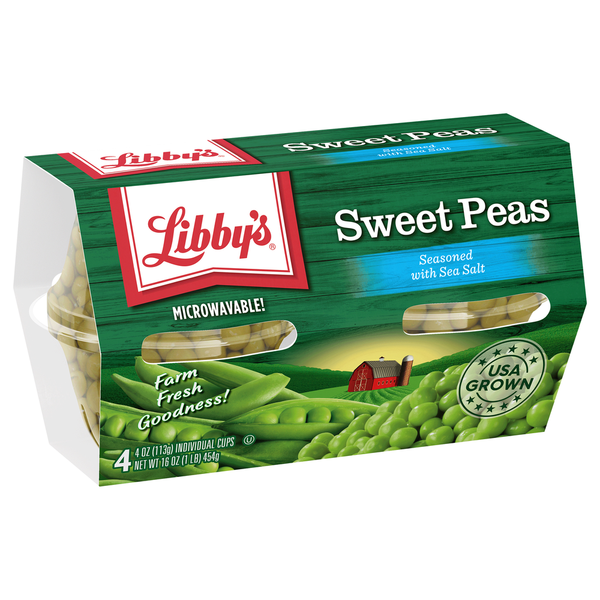 Libby's Sweet Peas Lightly Seasoned with Sea Salt
