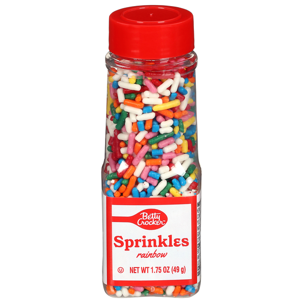 Betty Crocker Rainbow Mix Decorating Decors