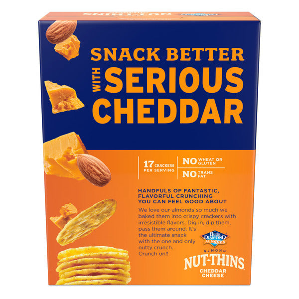 Blue Diamond Crackers, Cheddar Cheese