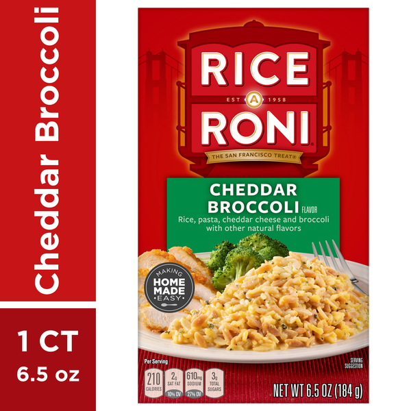 Rice-A-Roni Cheddar Broccoli Rice Mix