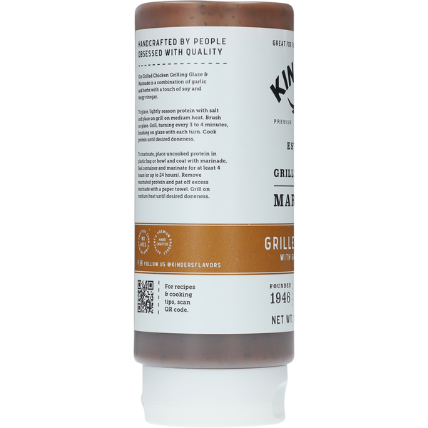 Kinder's Grilled Chicken Grilling Glaze & Marinade