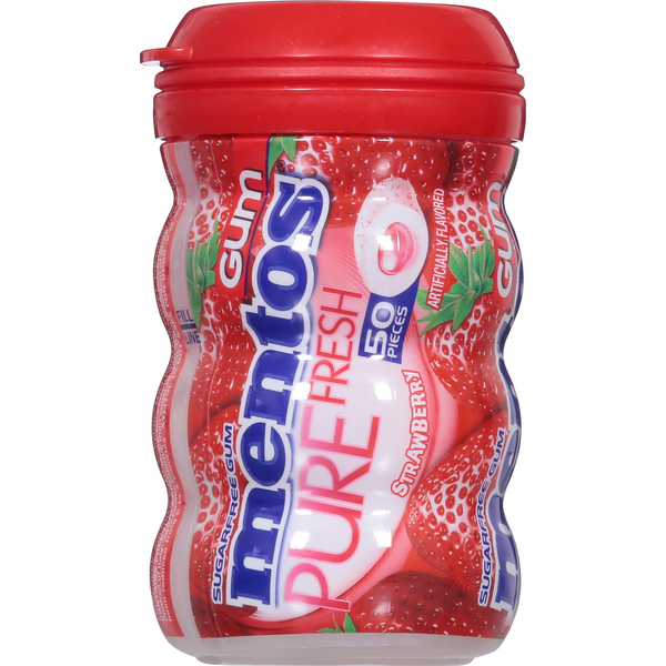 Mentos Gum, Sugarfree, Strawberry