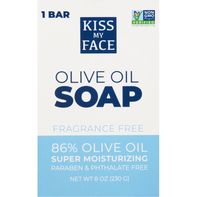 Kiss My Face Olive Oil Soap, Fragrance Free️