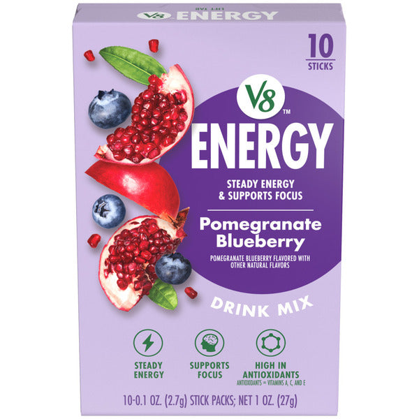 V8 Energy Pomegranate Blueberry Powder