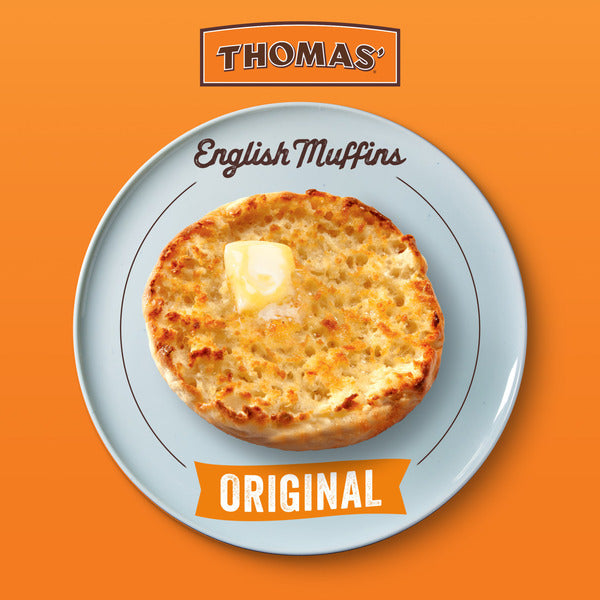 Thomas’ 6 ct, Original, English Muffins, Kosher, English Muffins, 13 oz