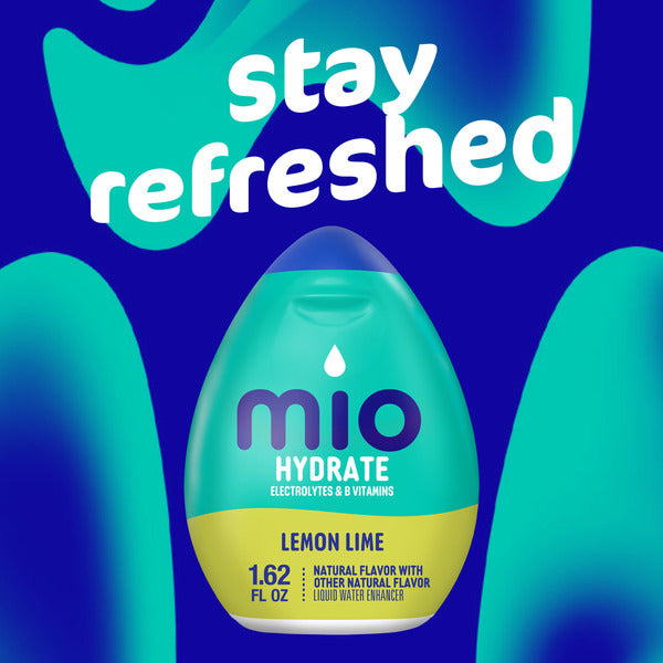 MiO Hydrate Lemon Lime Naturally Flavored Liquid Water Enhancer Drink Mix