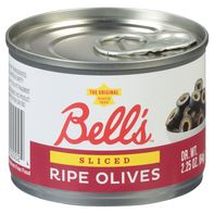 Bell's Ripe Olives, Sliced️
