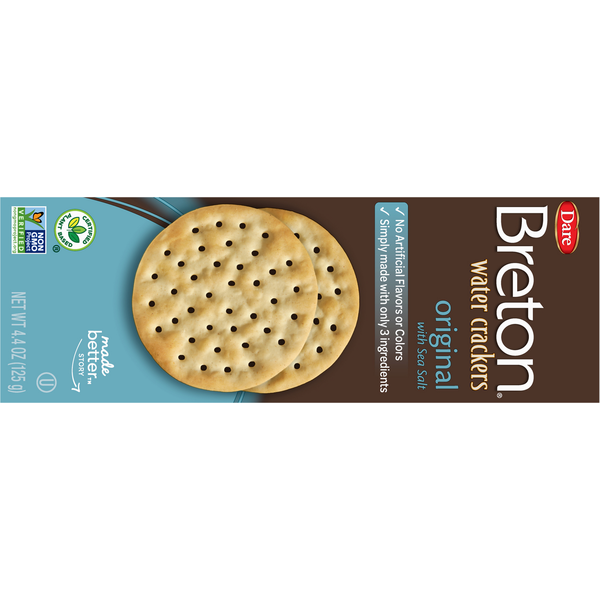 Dare Breton Water Crackers, Original