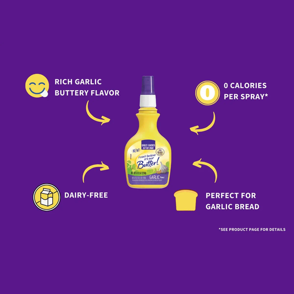 I Can't Believe It's Not Butter Garlic Flavored Buttery Spray