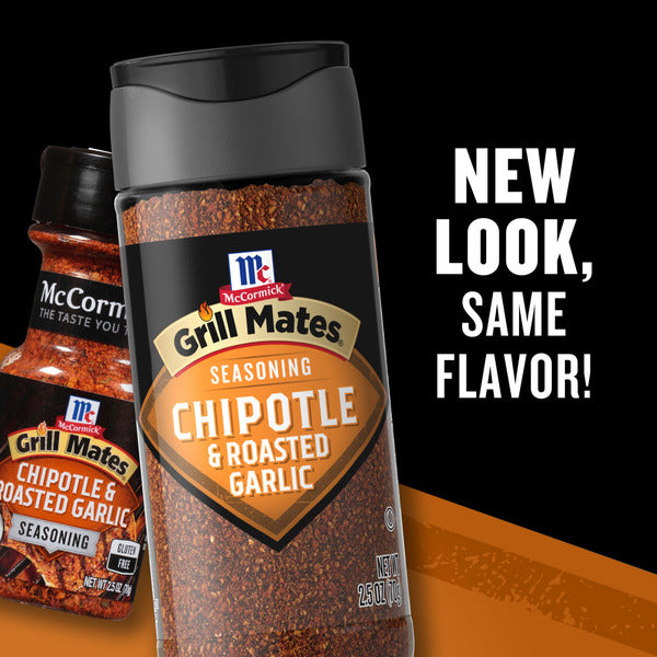McCormick® GRILL MATES Chipotle & Roasted Garlic Seasoning